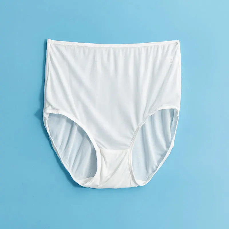 3Pcs/Set Natural Mulberry Silk Women's Underwear High Waist Briefs Traceless Breathable Sexy Underwear  Underwear Women Panties