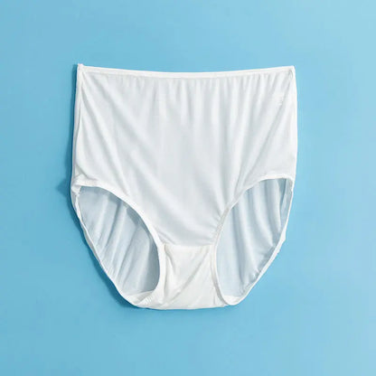 3Pcs/Set Natural Mulberry Silk Women's Underwear High Waist Briefs Traceless Breathable Sexy Underwear  Underwear Women Panties