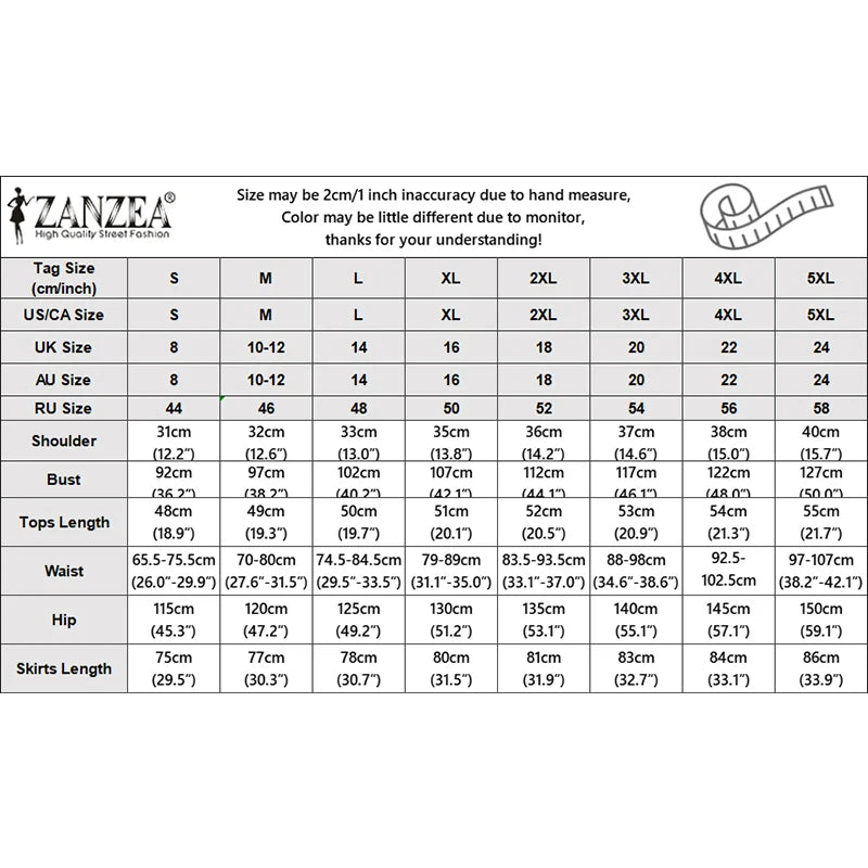 ZANZEA Summer Sleeveless Plaid Patchwork Vests Tops Dress Sets Elegant Women 2 Pieces Sets Stylish OL Work Skirt Suit OL Outfits