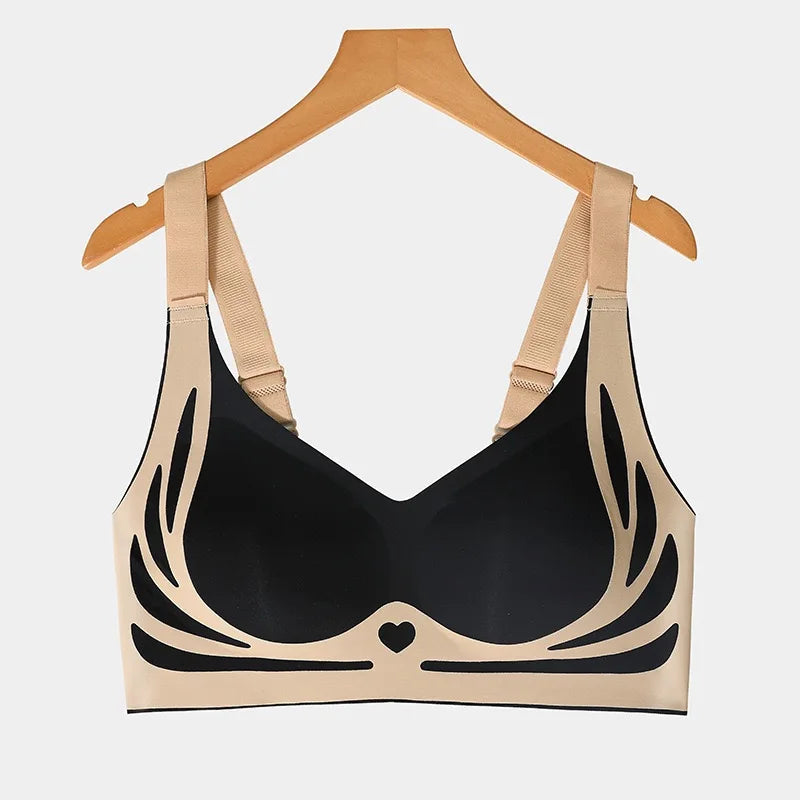 1pcs Women Seamless Bras Female Push Up Vests Style Wireless Underwears Lady Anti Sagging Comfort Soft Lingeries Ladies Camisole