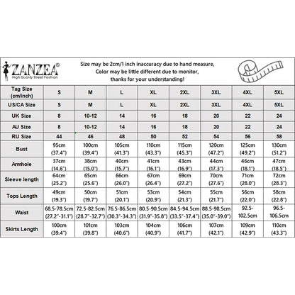 ZANZEA 2026 Spring Outfits Long Sleeve Blouse Skirt Suit Fashion Women 2 Pieces Sets Zipper Coats Maxi Dress Muslim Matching Set