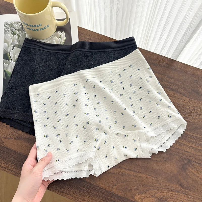 Women's Summer Shorts for a Dress Sports Fashion Female Boxer Shorts Underwear Skirt Panties Under the Safety Short Pants Trunk