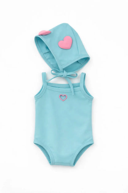 2026 Summer Baby Swimsuit Korean Baby Quick Drying Swimsuit Two-piece Set Fashion and Cute Clothes