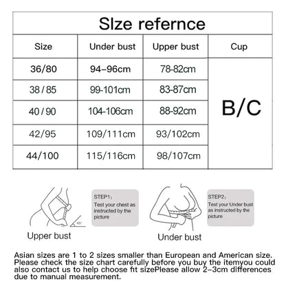 Sexy Lace Thin Bras Plus Size 36-44B/C Cup Women's Push Up Bra Breathable Comfortable Bralette French Deep V Female Underwear