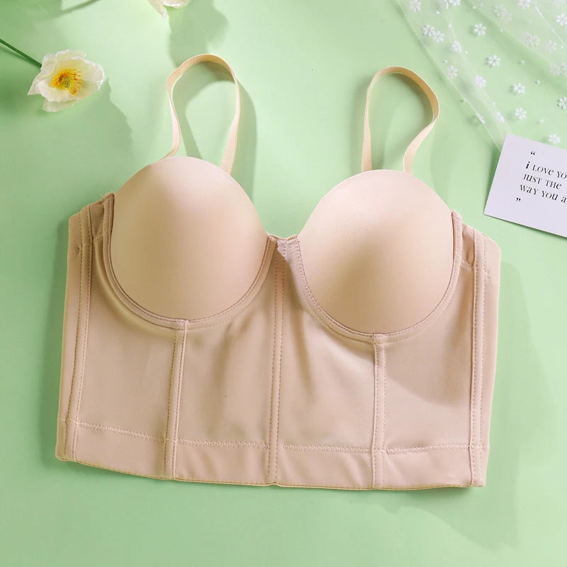 2024 New French Beige Black Red White Bras Sexy Push Up Lolita Style Underwear For Women ABC Cup Lingerie