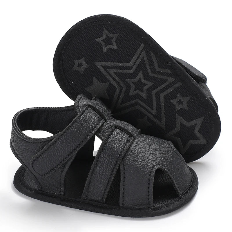 Summer Baby Shoes Walking Shoes 0-1 Year Old Male and Female Baby Walking Shoes Roman Sandals