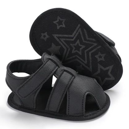 Summer Baby Shoes Walking Shoes 0-1 Year Old Male and Female Baby Walking Shoes Roman Sandals
