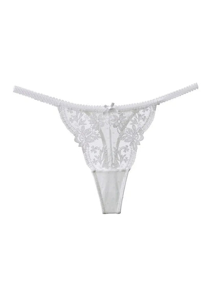 Hot Sale French Sexy Lingerie Set for Women Ultra Thin See Through Bra Panty Set Embroidery Lace Shaping Camisole Underwear Set