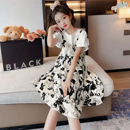 Girl's Academy Style Princess Dress Kids Clothes Girls 8 To 10 Years Dresses From 12 Old Children's Costume Girls' 11 Casual 14