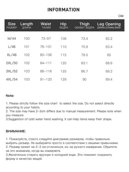 DUSHU 2026 Summer Women Striped Linen Cotton Straight Leg Elastic High Waist Breathable Casual Trousers Boho Beach Coastal Style