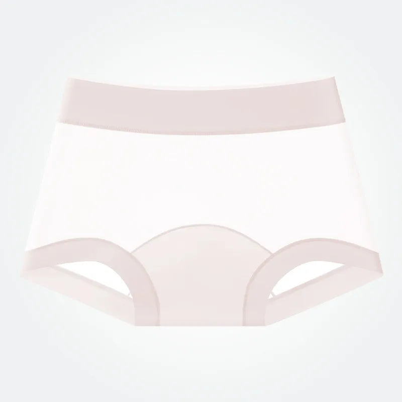 Soft Sexy Breathable Women's Panties Comfortable No Trace Thin Underwear Ice Silk Underwear High Waist Boxer Pants Intimates