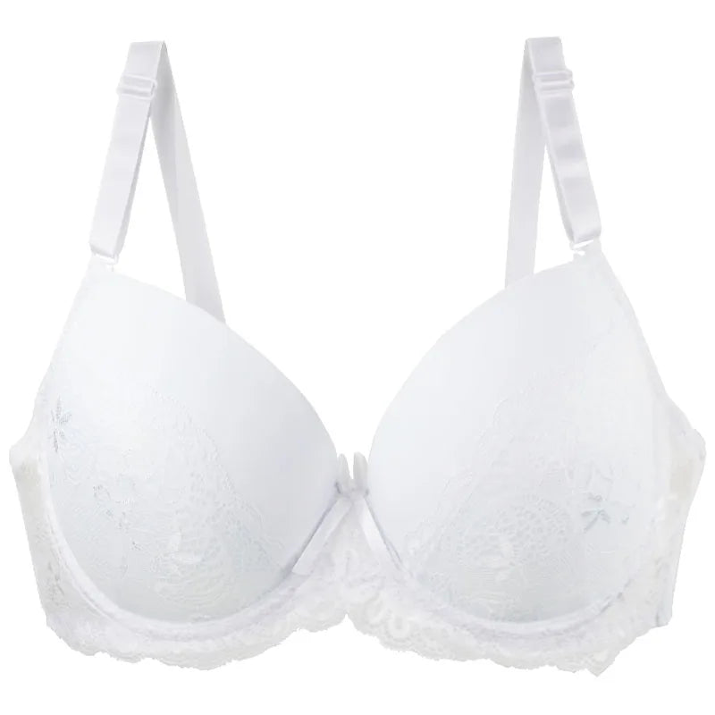 Nouvell Seamless Sexy Lace Bras For Women Push Up Purple Black Red Beige Green White BCDE Cup Undrwear Plus Size Linger