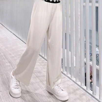 Kids' Breathable Ice Silk Anti Mosquito Loose Straight Leg Pants 2026 Summer Casual Wear