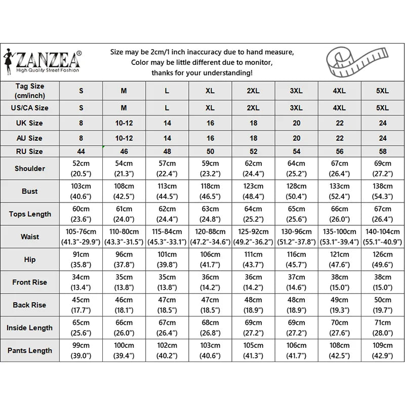 ZANZEA Women Minimalist 2pcs Matching Pant Sets Sashes V-Neck Blouses & Elastic Back Waist Wide Leg Pants Suits Outfits Commute