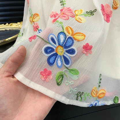 Kids Dresses for Girls Summer Casual Embroidered Halter-neck Dress Children's Clothes Girl Clothes
