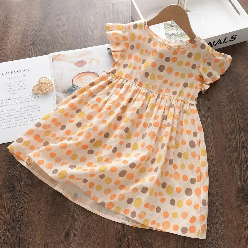 Girl Dress New New Summer Cotton Children Clothing Sleeveless Toddler Princess Kids Dresses for Girls Clothes Embroidery Dress