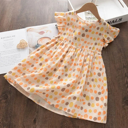 Girl Dress New New Summer Cotton Children Clothing Sleeveless Toddler Princess Kids Dresses for Girls Clothes Embroidery Dress