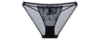 MOYISU Parisian Lace Bust Reducer - French Steel Ring Bra Set Rabbit-Ear Design Slimming Minimizer Lingerie Tushy for Full Chest