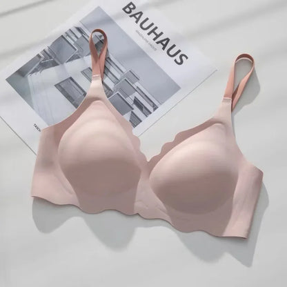 BH Bralette Top Women's Underwear No Steel Ring Pure Desire Comfortable Upper Support Sling Adjustable Beauty Back Bra for Women