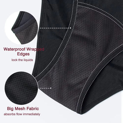 Menstrual Panties For Pool Girl Menstruation Swimwear Leakproof Underpants Period Swimwear Woman Menstrual Briefs for Swimming