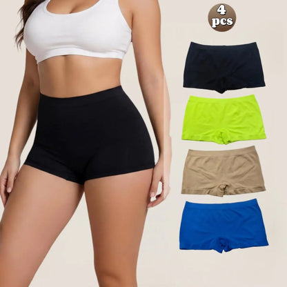 women's cotton Panties sexy letters comfortable boxer shorts girls' mid waist seamless breathable underpants female lingeri