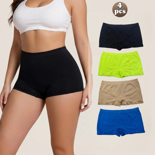 women's cotton Panties sexy letters comfortable boxer shorts girls' mid waist seamless breathable underpants female lingeri
