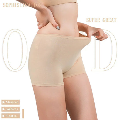 Women Safety Panties Boxer Shorts Female Ladies Traceles Underwear Woman Underpants Panty Pants Black Beige Protective Boyshorts