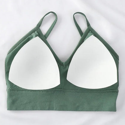 Women Underwear Set Wireless Lingerie Panties Bra Sexy G-String Seamless Tank Crop Top Brassiere New