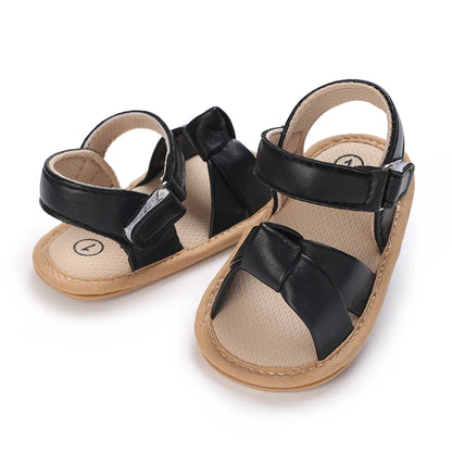 Summer 0-18M Baby Cute Open Toed Pre School Summer Sandals Princess Casual Soft Rubber Bottom Non Slip Single Shoes Women