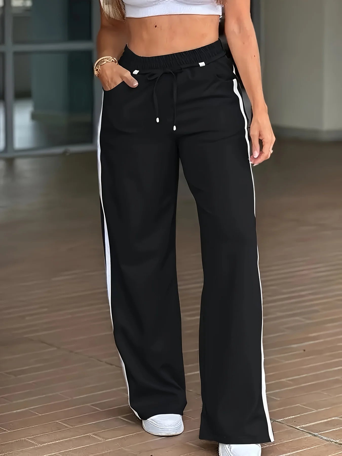 Ladies' Fashion Casual Long Pants