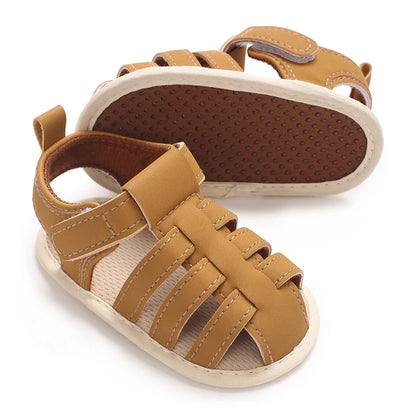 Summer Baby Shoes Walking Shoes 0-1 Year Old Male and Female Baby Walking Shoes Roman Sandals