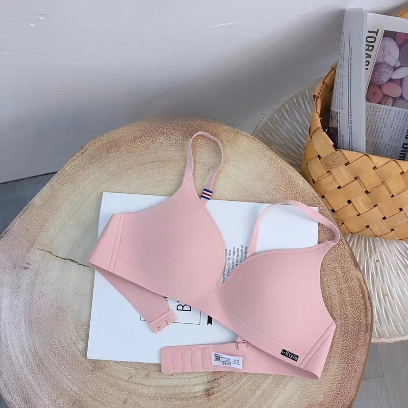 [ZY]Seamless Bras For Women Small Chest 3/4 Cup Non-Wire Bra Push Up Bra Female Support Underwear Lingerie Intimates[ZY]