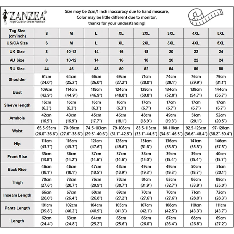 ZANZEA Women's Minimalist Pant Suits Wide Leg Pant & Mock Neck Half Sleeve Blouse 2 Pieces Sets Elegant Solid Pant Sets Outfits