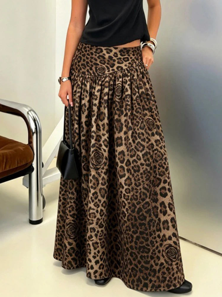 ByeMyLove Zebra Print Wide Leg Trousers Loose Women Pant Leopard Print Pant Streetwear Harem Trousers For Women