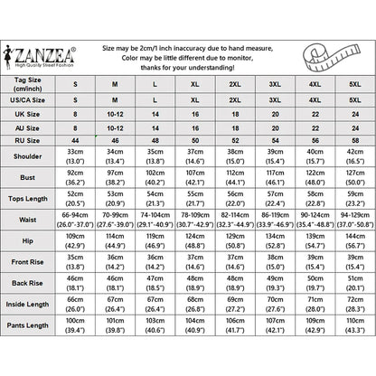 Summer 2PCS Outfits Stylish Women Plaid 2 Pieces Sets ZANZEA V Neck Sleeveless Tanks Tops Wide Leg Pant Sets Elegant Tracksuit