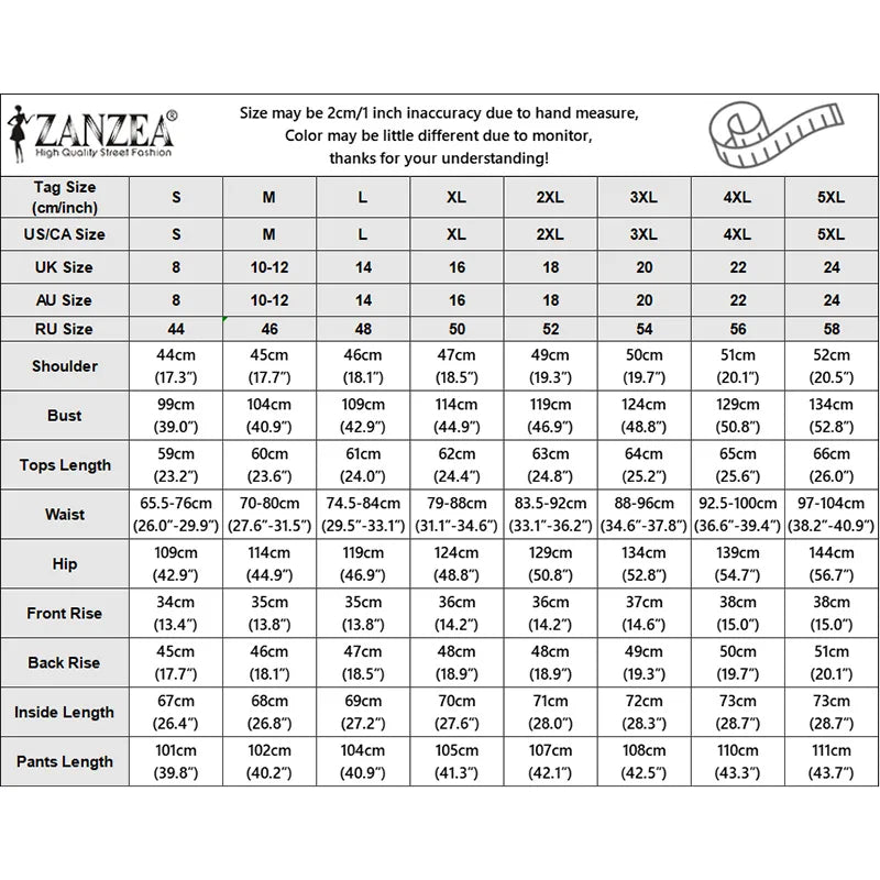 ZANZEA Summer Women 2 Pieces Sets Casual Solid Color OL Work Outfits O Neck Sleeveless Tanks Tops Pants Suit Loose Matching Sets