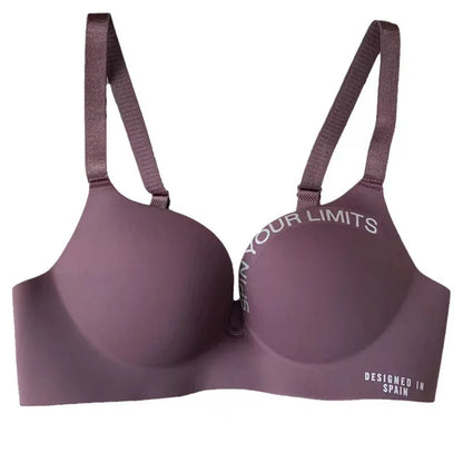 Women Print Seamless Bra Sexy Lingerie Floral Push Up Bras One-Piece Underwear 2026 Bralette No Steel Rings Gather Brassiere