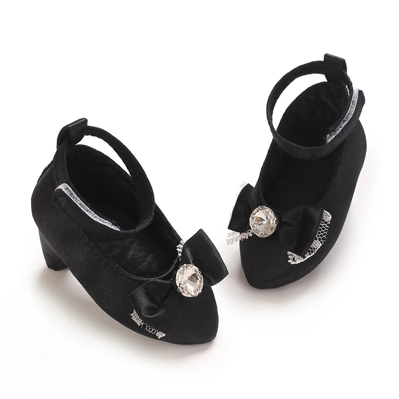 Summer Fashion New Female Baby Bow High Heels
