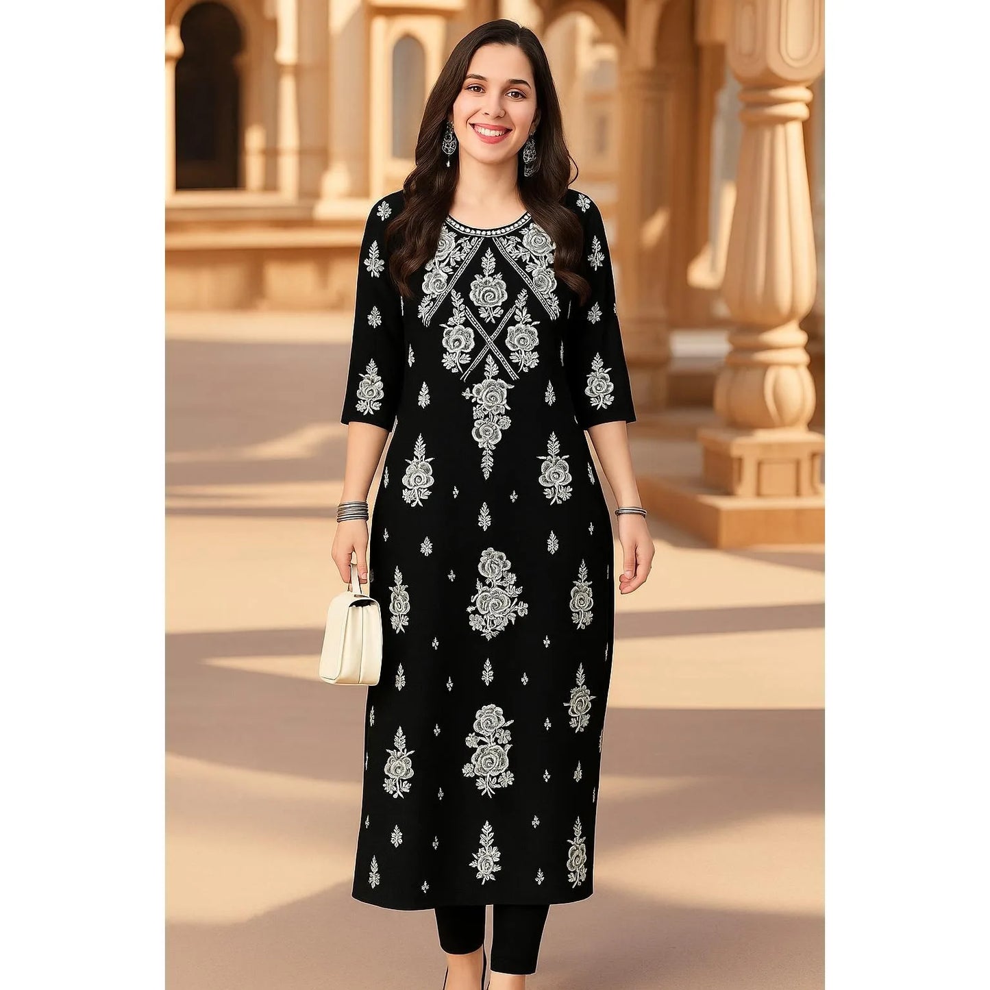 Muslim 2026 Kurt Women's Fashionable And Comfortable Dress With Straight Tube Casual Multiple Designs Islamic Women Clothing