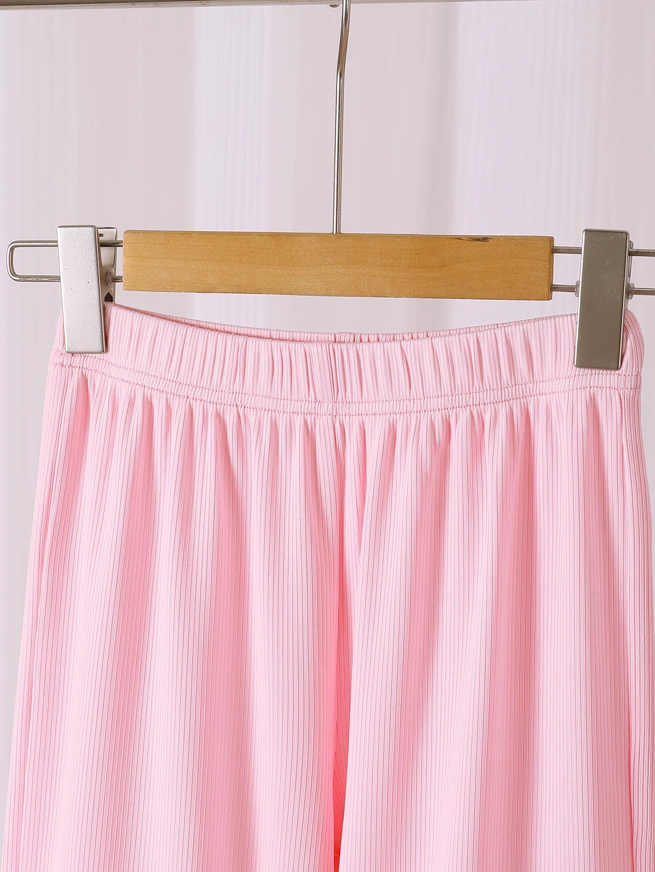Girls Summer Outfit Short Sleeve Top And Long Pants Two-Piece Set Fashionable Casual Versatile Travel Clothing for Kids