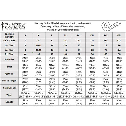 ZANZEA Women's Elegant Skirt Suits Collared Short Sleeve Shirt & Pleated Maxi Skirt 2 Pieces Sets Korean Fashion Party Outfits