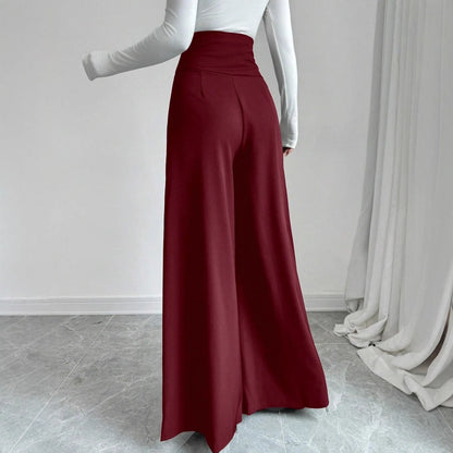 Women's Fashion Pants Straight Office Lady New Arrival Trendy Comfortable Breathable