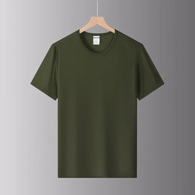 Custom Printed Quick-Drying T-shirts For Men And Women With Logo And Text Short-sleeved T-shirts Original Design Gift Tops 4xl