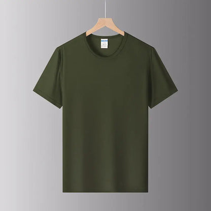 Custom Printed Quick-Drying T-shirts For Men And Women With Logo And Text Short-sleeved T-shirts Original Design Gift Tops 4xl