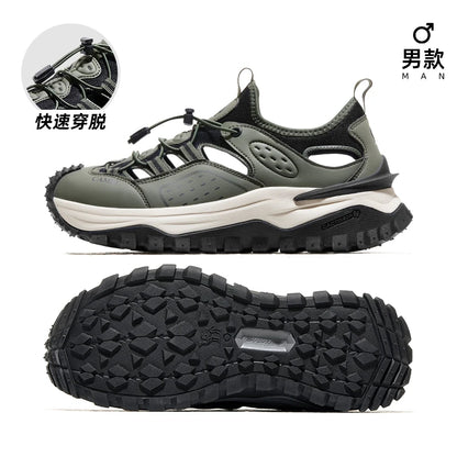 GOLDEN CAMEL Hiking Sandals Women Sports Quick-dry Water Shoes Beach Sandal Shoes Non-slip Wading Shoes for Men Casual Walking