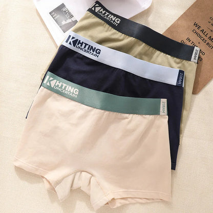 Cotton Women Panties Underwear Women's Intimates Female Breathable Antimicrobial Boyshorts Briefs Sexy Shorts Students Boxers