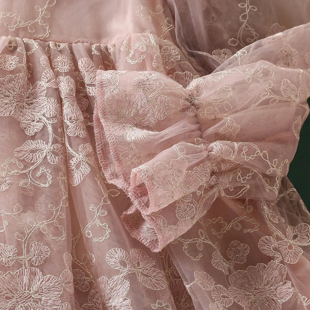 Kids Lace Dresses for Girls Princess Flower Dress Pink Baby Outfits Children Clothes for Teenagers Costumes 4 5 6 8 10 12 Years