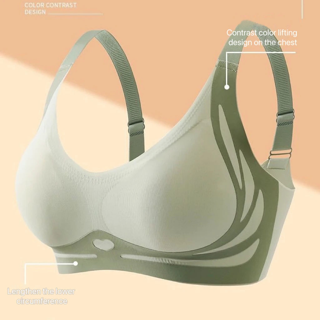 1pcs Women Seamless Bras Female Push Up Vests Style Wireless Underwears Lady Anti Sagging Comfort Soft Lingeries Ladies Camisole