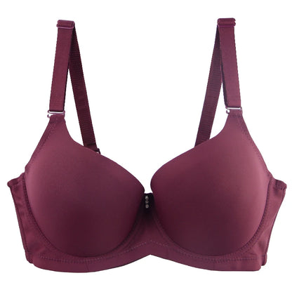 2023 New Sexy Full Cup Bras Black Gray Pink Red Beige Underwear Comfortable For Women DE Cup Female Solid Plus Size Lingerie