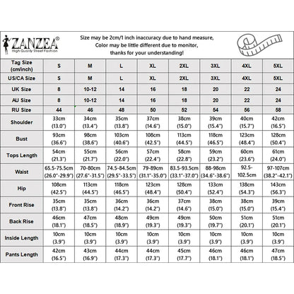 ZANZEA Woman Summer Gingham Short Sets V-Neck Sleeveless Tops & Elastic Waist Shorts 2 Pieces Sets Casual Daily Suits Outfit 3XL